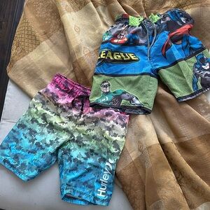 2 swim shorts